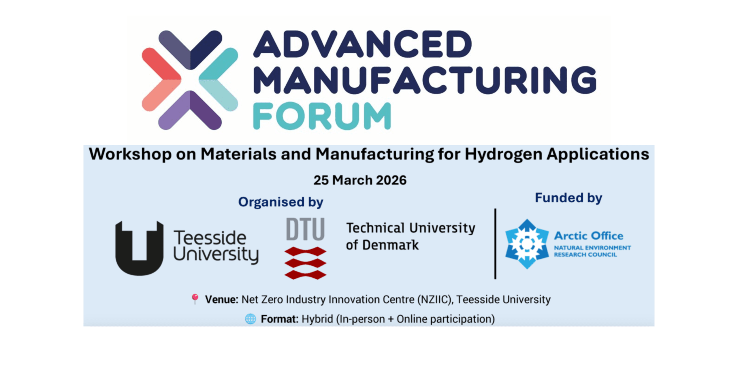 Teesside University: Hydrogen, Composites and Advanced Manufacturing Event (AMF Partner Event)